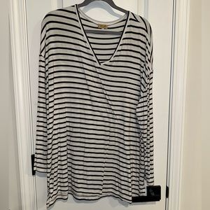 Black & White Striped Tee